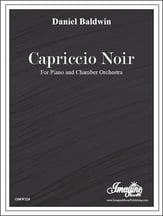Capriccio Noir Orchestra sheet music cover